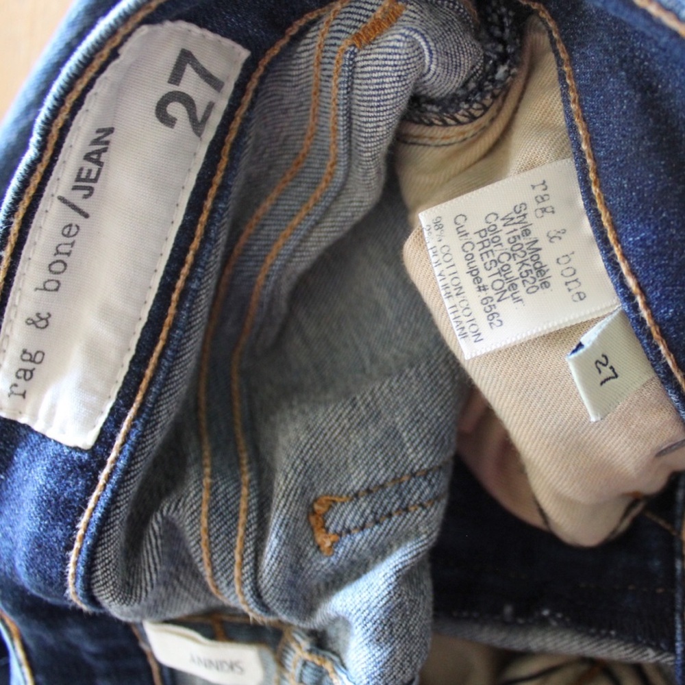 Rag & Bone Preston Skinny Jeans 27 4 Preowned - Picture 13 of 13